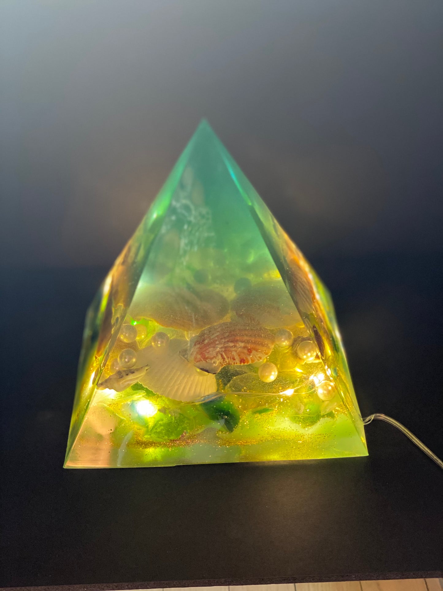 Custom Resin Pyramids