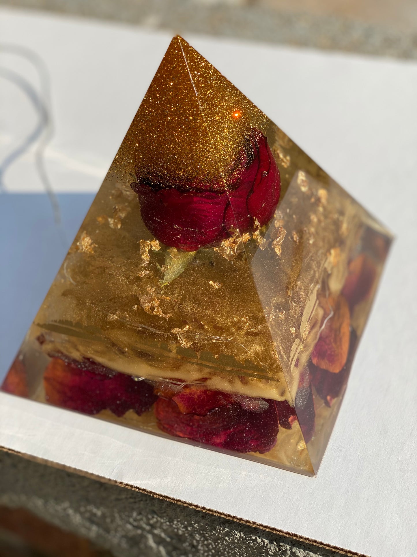 Custom Resin Pyramids