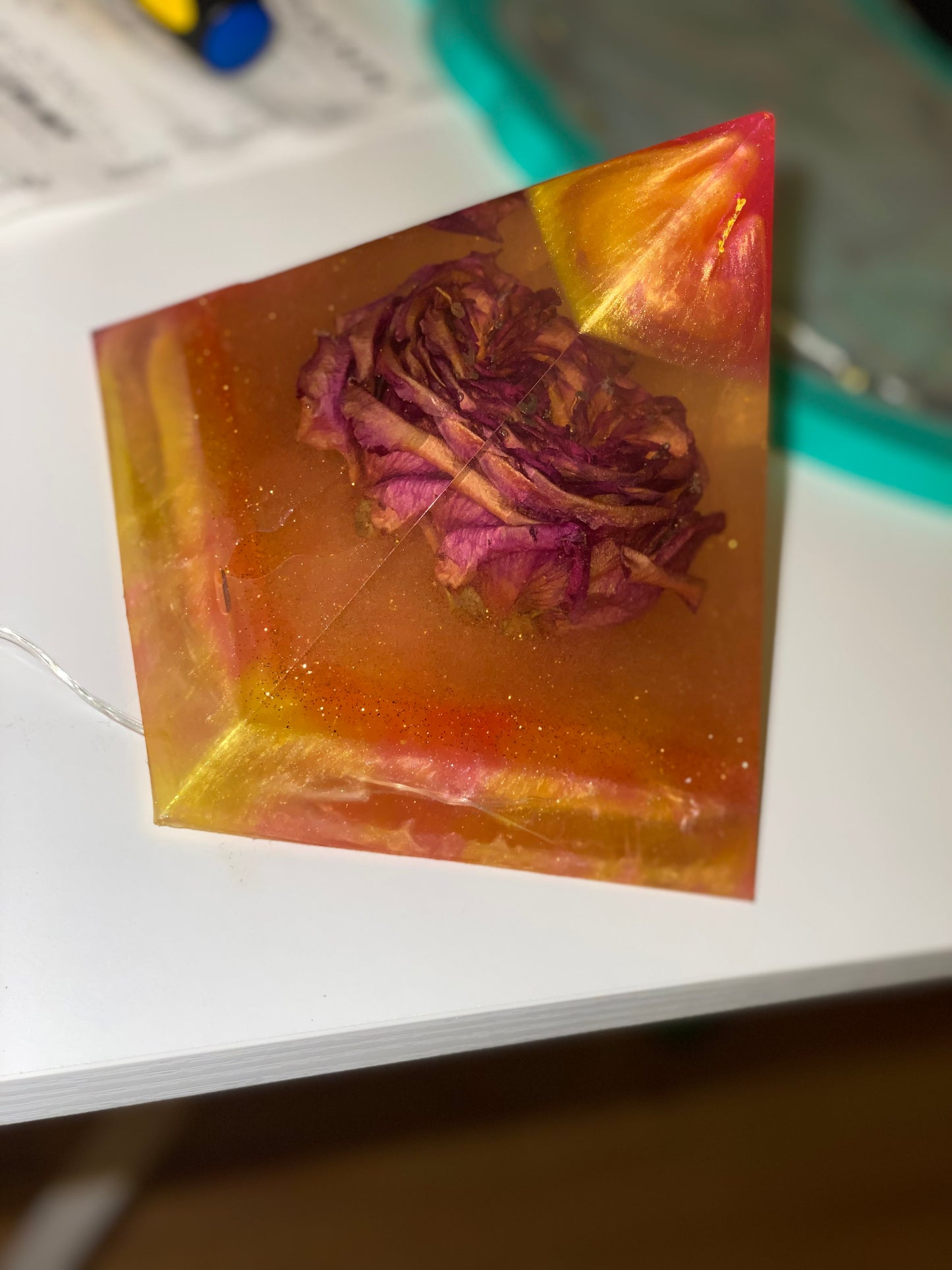 Custom Resin Pyramids